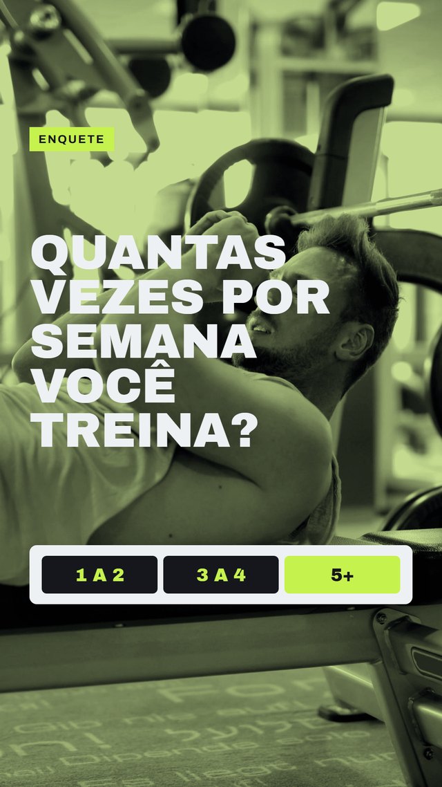 Story com enquete