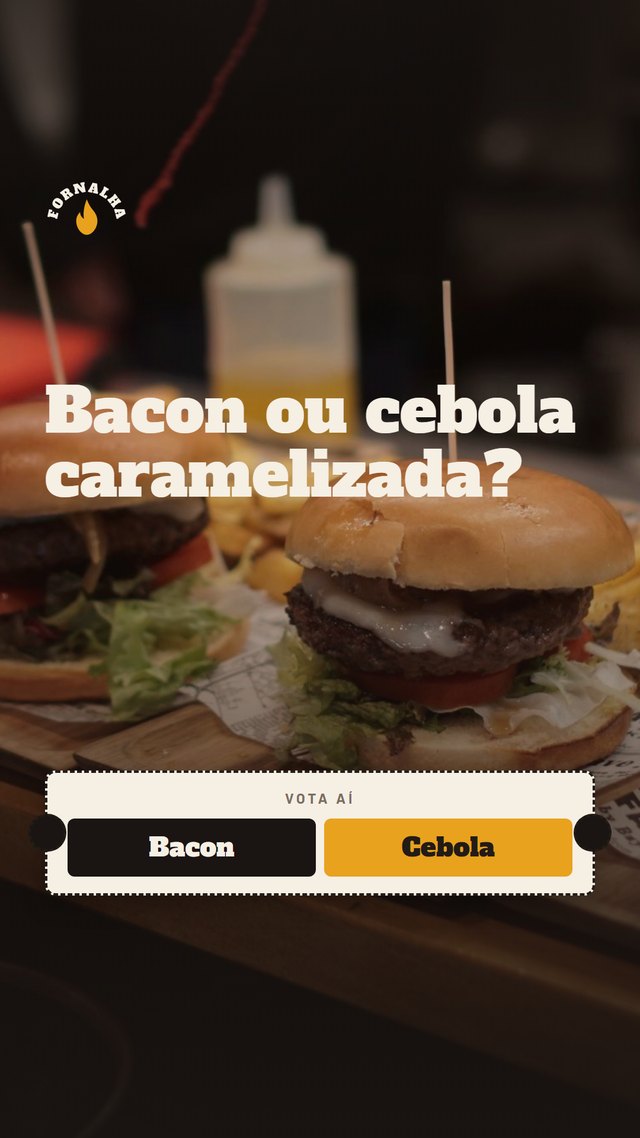 Story com enquete